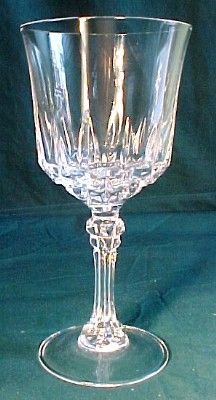 Cris DArques Durand crystal AVIGNON Wine Glass Goblet  