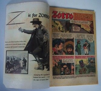 Vintage 1968 WALT DISNEY PRESENTS ZORRO Comic Book #9  