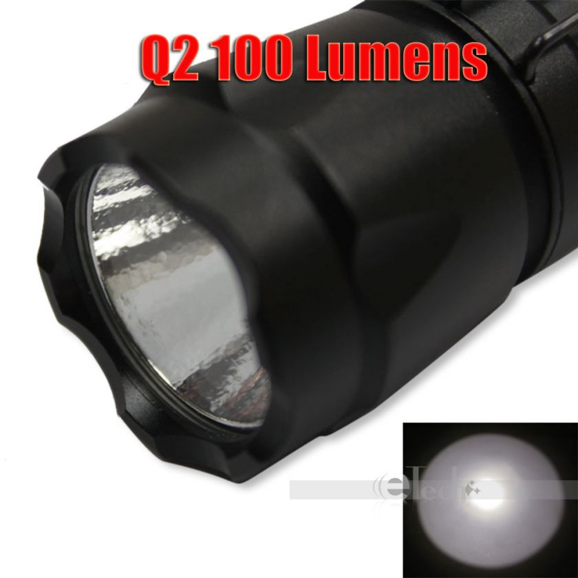 RoMisen RC N3 CREE Q2 100LM LED Flashlight Buld Torch  