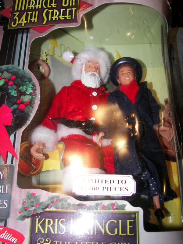 MIRACLE ON 34TH ST. DOLL KRIS KRINGLE & THE LITTLE GIRL  