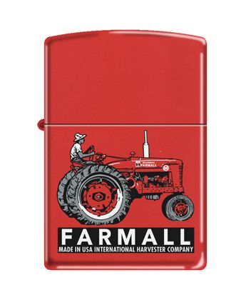 Farmall Super M Red Antique Tractor Zippo Lighter New  