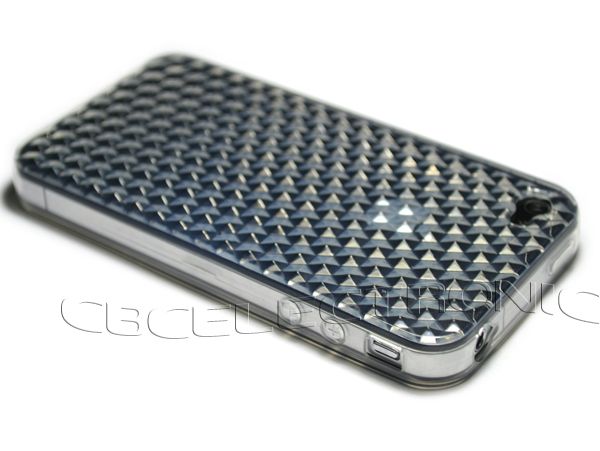 8x Diamond Gel skin case Silicone cover for iphone 4 4G  