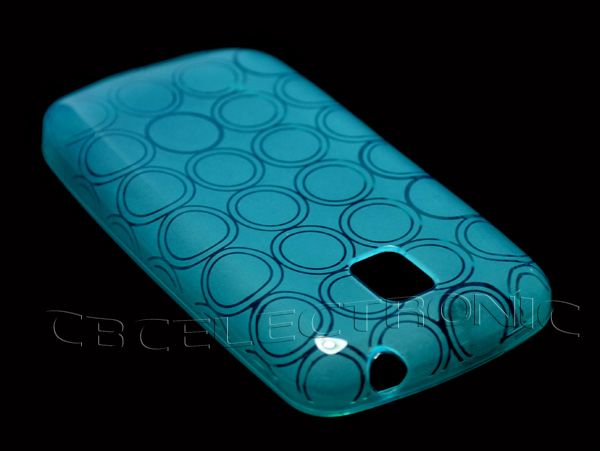 New skyblueTPU Gel silicone case backcover for LG p500h  