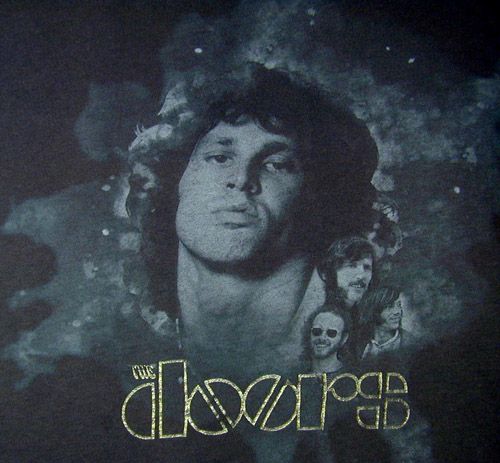 JIM MORRISON THE DOORS T SHIRT Hippie Hippy 60s 60s S  