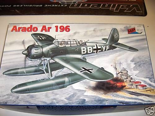 HISTORIC PLASTIC MODELS 1/48 ARADO AR 196 MODEL KIT  