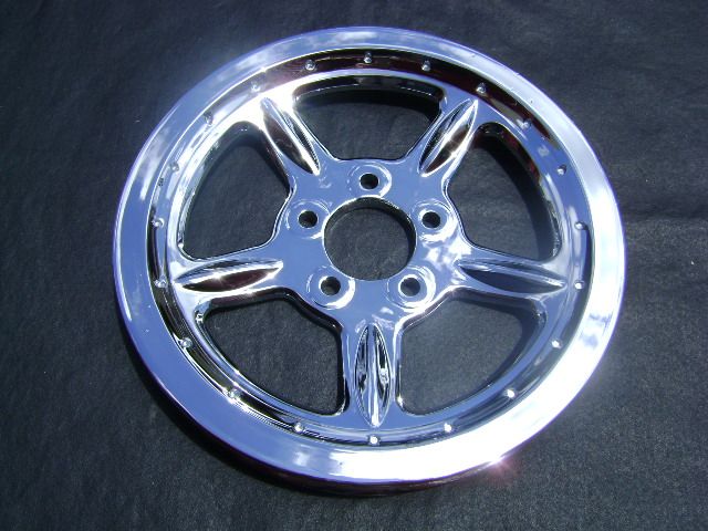 HARLEY CHROME BELT PULLEY SPROCKET SPORTSTER XL wheel  