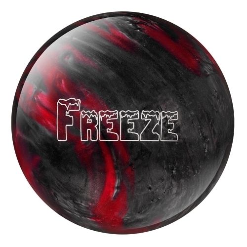 10lb Columbia Freeze Red/Black Bowling Ball  