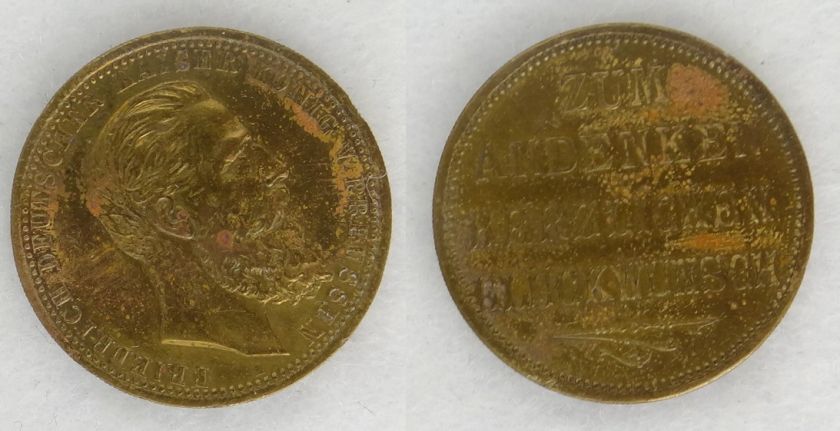 MedalGermany Prussia Kaiser Konig V Friedrich  