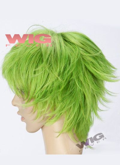 30cm Short Mixed Green Cosplay Fashion Wig  