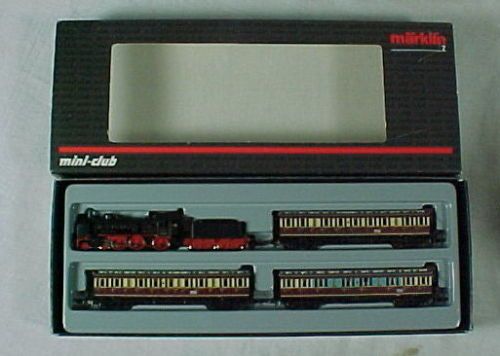 MARKLIN Z SCALE 81437 RUHR STEAM PASSENGER SET MIB  