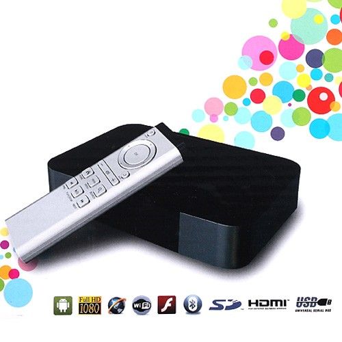 Google Android 2.2 TV Box WiFi HD 1080P Internet Box  