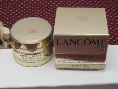 LANCOME ABSOLUE EYE PRECIOUS CELLS CREAM 0.5 oz.~ BOX  