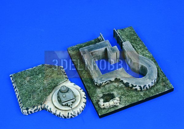   is a BRAND NEW Verlinden 135 Panzer III Turret Bunker, item #1734