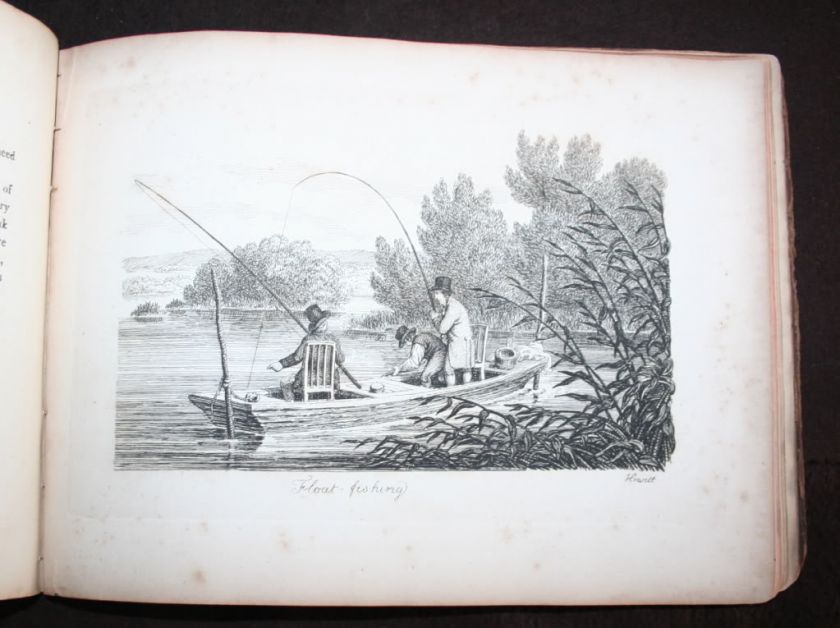 1808~The Anglers Manual~12 Etchings~Samuel Howitt~Original Binding 