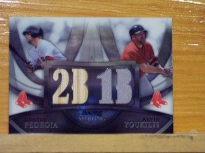 2010 Dustin Pedroia /Kevin Youkilis Dual #d 129/199  