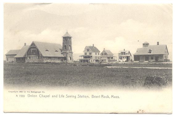 LIFE SAVING STATION Real Life Photo 1906  