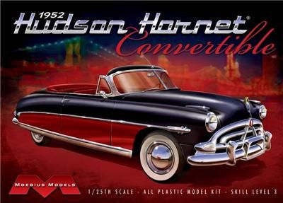 Moebius Model Kit 1952 Hudson Hornet CONVERTIBLE 1/25 GMS CUSTOMS 