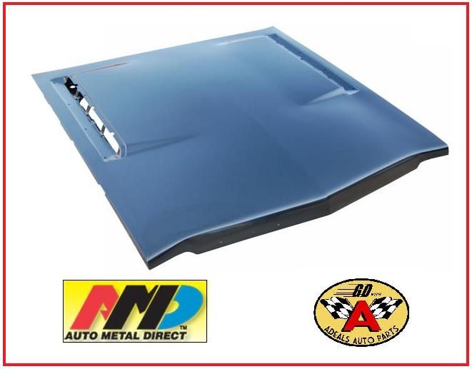 68 69 Plymouth Roadrunner GTX STEEL Hood   NEW AMD