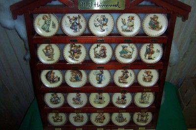 Hummel Miniature Plate Series 971 995 (all 25) MIB  