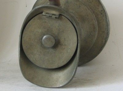 Antique Pewter British Coffee Pot James Dixon & Sons c. early 1900 