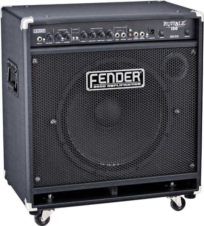    Fender Musical Instrumnts RUMBLE 150 Bass Combo Amp, 150W, 1x15