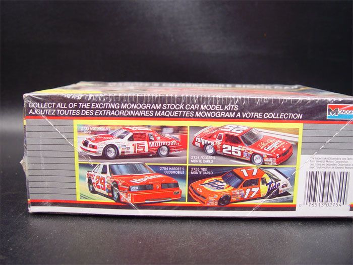 Sealed NASCAR Cale Yarboroughs Hardees Oldsmobile Car  