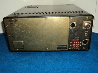 Yaesu FT 301S Ham Radio Transceiver with Original Yaesu MH 1BB Mic 