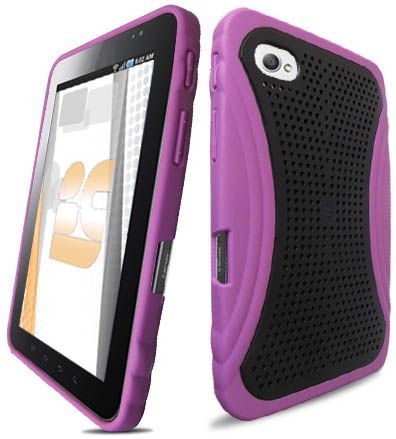 NEW PURPLE BLACK XMATRIX CASE FOR SAMSUNG GALAXY TAB 7  