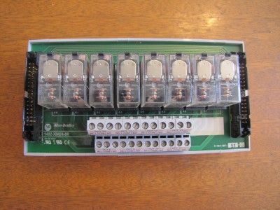 Allen Bradley 1492 XIM24 8R 8 Relay Terminal Block  