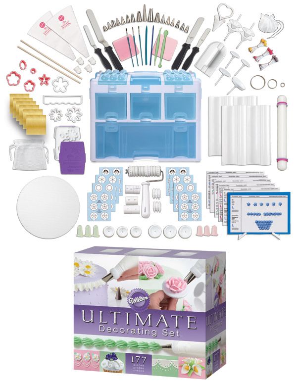 Wilton 177 Pieces Ultimate Decorating Kit Set 070896502001  