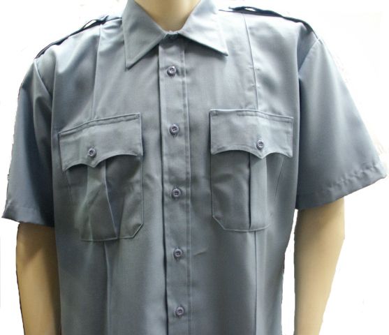 Elbeco Duty Plus SS Light Blue Uniform Shirt 2213  