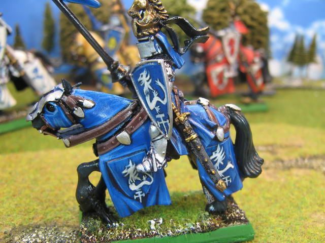 DPS painted Bretonnian Knights of the Realm BR018  