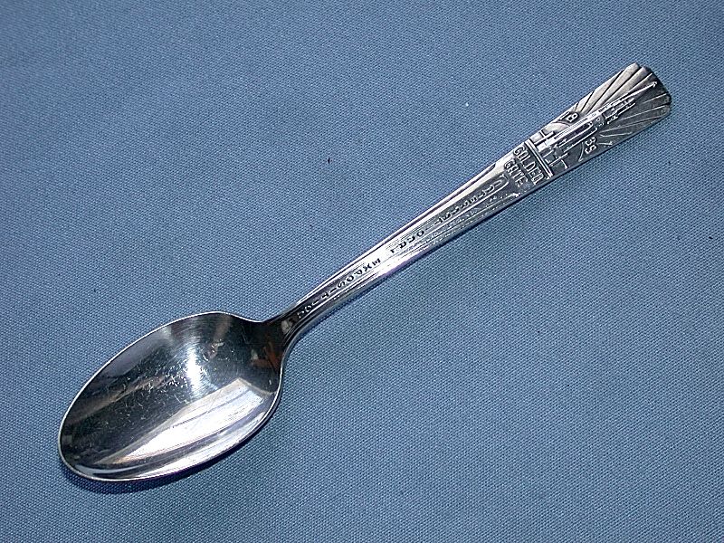 1939 Intl World Fair & Expo Treasure Island Spoon  