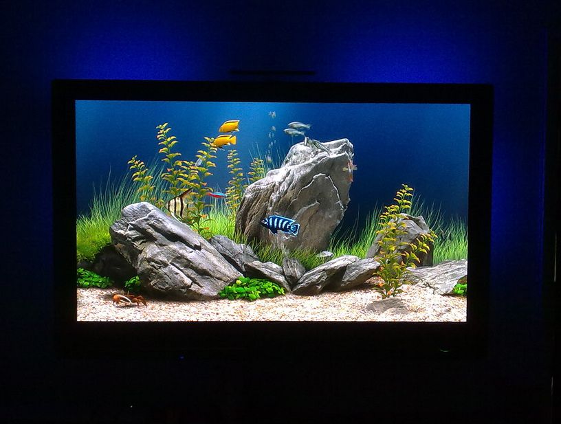 RGB TWIN STRIP AQUARIUM FLEXIBLE LED LIGHTING KIT  