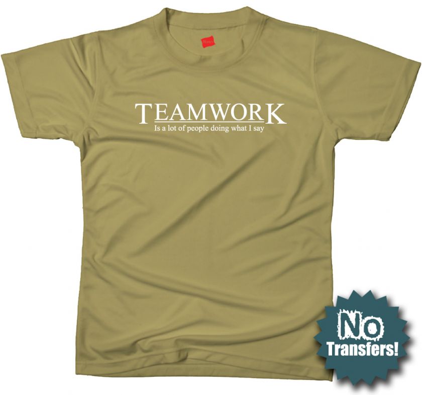 Teamwork Funny Boss The Manager Office Work New T shirt  