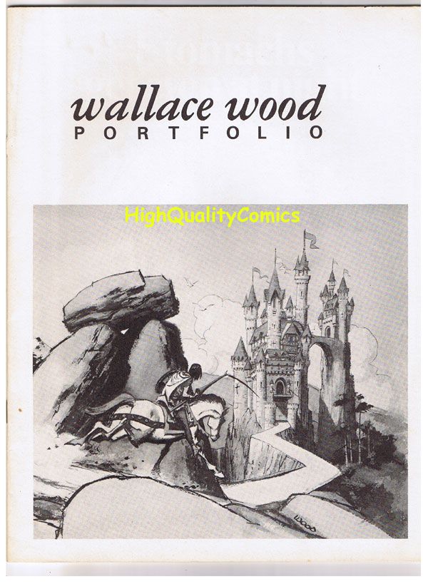 WALLACE WOOD Portfolio, Wally Wood, 1st, VFN+, hard to find, from the 