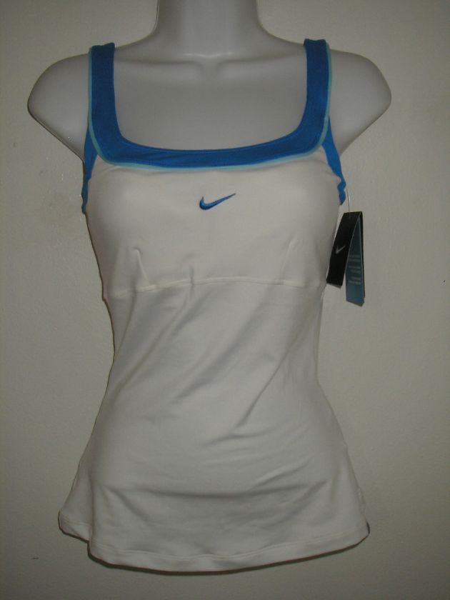 NWT WOMEN’S NIKE DRI FIT STRAPPY TENNIS WORKOUT TANK TOP $55 STYLE 