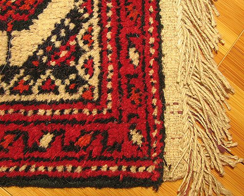 EXCELLENT WOLLEN GENTLE NEW CARPET TURKMENISTAN # 5540  