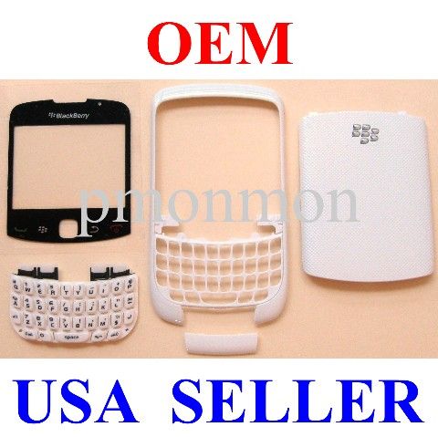 Blackberry Curve 3G 9300 White Housing Screen & Door  