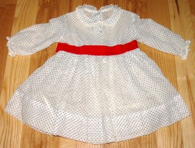   DOT DRESS WIRE HOOP SLIP FOR PATTI PLAYPAL SAUCY WALKER DOLL  