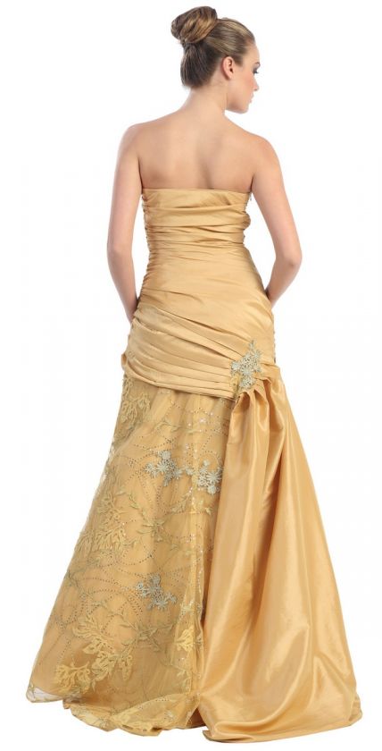 Glamorous Evening Party Dress New Prom Winter Ball Gown  