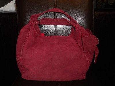 Valentino Garavani Suede Bow Nuage Hobo Tote Bag  