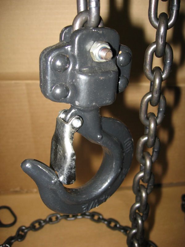 Ratchet Lever Chain Hoist 1.5 Ton 20 ft lift Tractel  