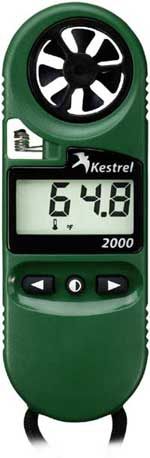 Kestrel 2000 Wind Weather Meter Anemometer Golf Sailing  