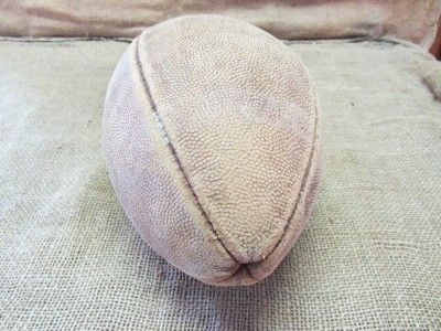   Leather Football  Antique Old Wilson Ball Intercollegiate 6687  