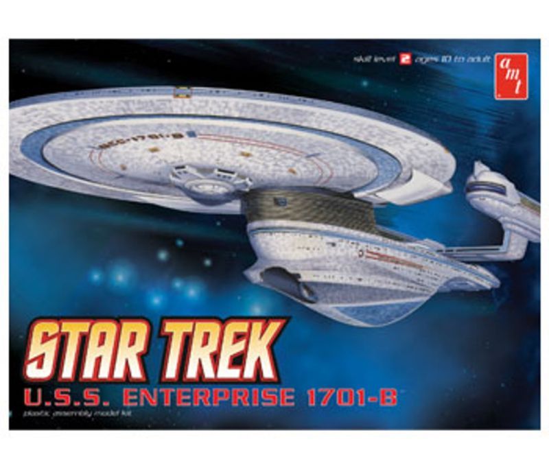 STAR TREK USS ENTERPRISE NCC 1701 B AMT MODEL KIT 676  