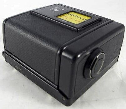 BRONICA 6X6 SQ A CAMERA WAIST LEVEL FINDER S 80MM LENS 120 BACK  