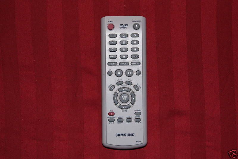 SAMSUNG 00051B DVD REMOTE VR 7038 AK64 01610A FREE SHIP  