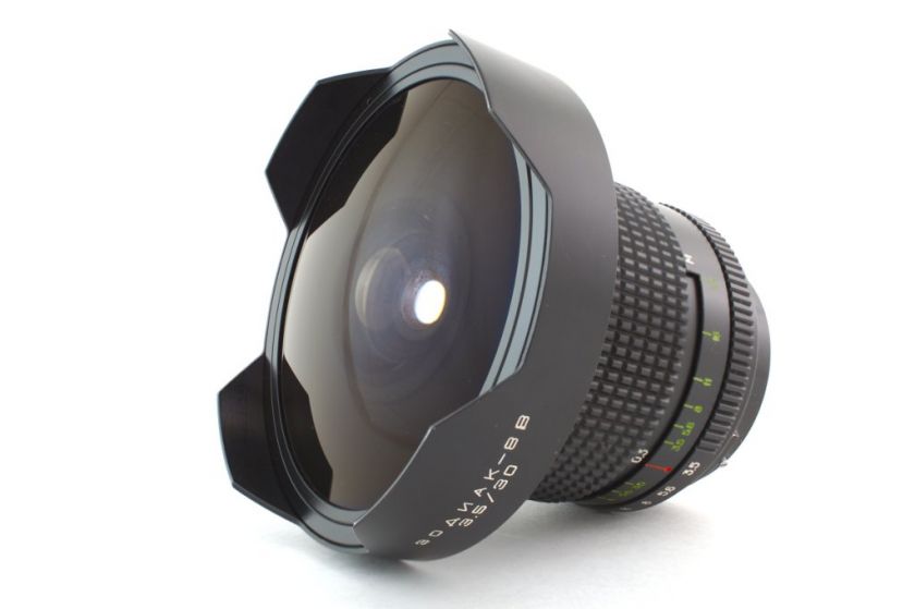 ZODIAK 8 8B 3,5/30 Fisheye lens Arsat Pentacon six Kiev 60 6c  