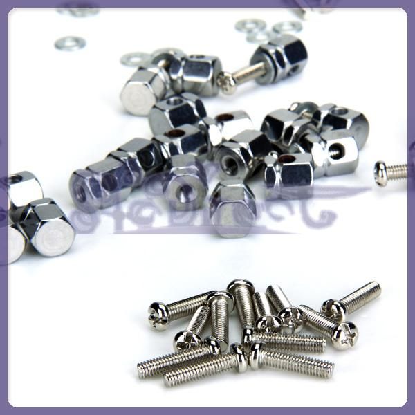 Lot 24 Replacement Chrome Banjo Lugs 3.8mm Repair Parts  